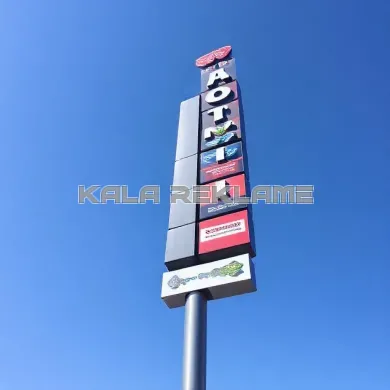 Totem Pylon Sign: Solusi Branding Keren Di Jogja